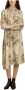 By Malene Birger Vanuna bedrukte jurk By Herenne Birger Beige Dames - Thumbnail 3