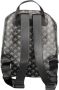 Byblos Stijlvolle Zwarte Rugzak met Contrastdetails Black Unisex - Thumbnail 2