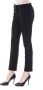 Byblos Zwarte Acryl Slim Fit Broek met Patronen Black Dames - Thumbnail 2