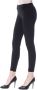 By Byblos Skinny broek met zijrits en voorapplicatie Black Dames - Thumbnail 2