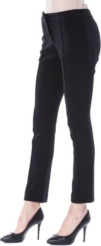Byblos Black Polyester Jeans & Pant Zwart Dames