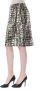 Byblos Stralende Gouden Tube Korte Rok Multicolor Dames - Thumbnail 2