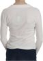 Byblos Witte V-hals Korte Mouw Cardigan Sweater White Dames - Thumbnail 2
