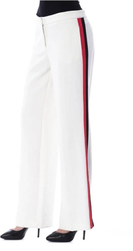 Byblos White Polyester Jeans & Pant Wit Dames