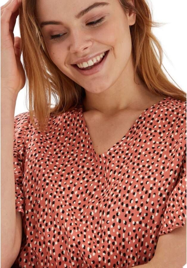 b.Young Damesblouse Bymmjoella Brown Dames