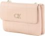 Calvin Klein Roze Polyester Handtas met Verstelbare Schouderband Pink Dames - Thumbnail 5