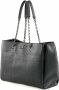 Calvin Klein Zwarte polyester handtas met kettinghandvatten Black Dames - Thumbnail 6