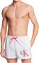 Calvin Klein Heren Zwemkleding van Gerecycled Polyester White Heren - Thumbnail 3