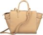 Calvin Klein Beige Polyester Handtas met Contrasterende Details Beige Dames - Thumbnail 4