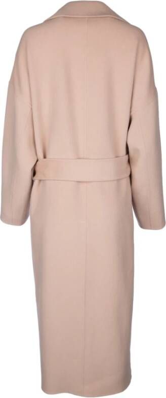 Calvin Klein Belted Coats Beige Dames