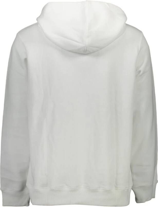 Calvin Klein Biologisch Katoenen Hoodie Wit Heren