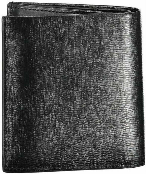 Calvin Klein Black Men Wallet Zwart Heren