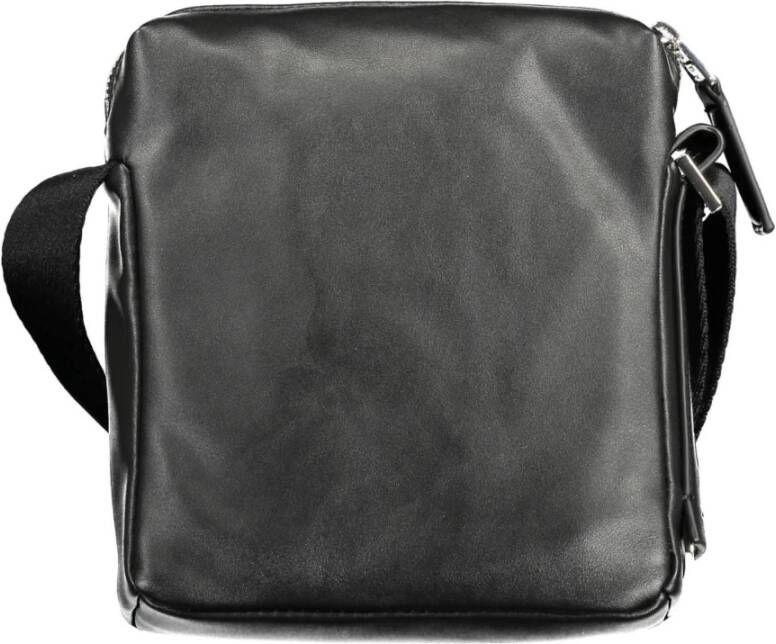 Calvin Klein Black Polyester Shoulder Bag Zwart Heren