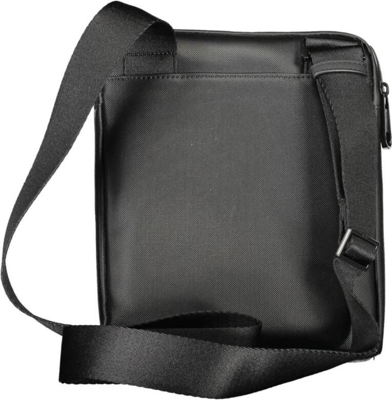 Calvin Klein Black Polyester Shoulder Bag Zwart Heren