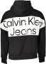 Calvin Klein Oversized hoodie met groot logo Black Heren - Thumbnail 3