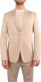 Calvin Klein Travertijn Textuur Blazer Beige Heren - Thumbnail 5