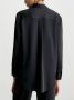 Calvin Klein Zwarte Overhemd met Relaxte Pasvorm Puntige Kraag en Lange Mouwen Black Dames - Thumbnail 6