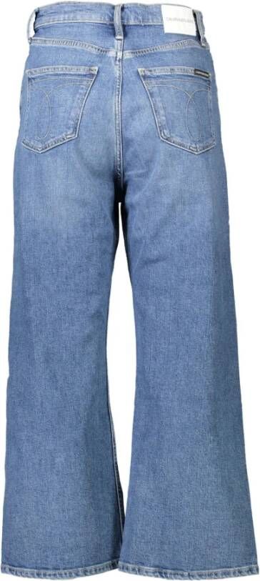 Calvin Klein Blue Jeans Pant Blauw Dames