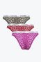 Calvin Klein Underwear Slip van gebloemd kant in een set van 3 stuks model 'Carousel' - Thumbnail 4