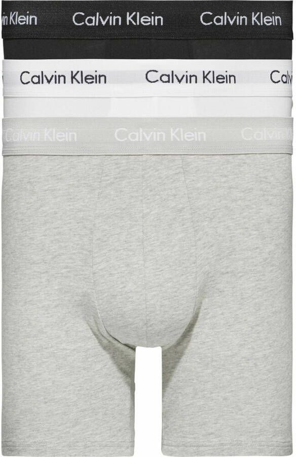 Calvin Klein Boxer 3-pack brief Grijs Heren