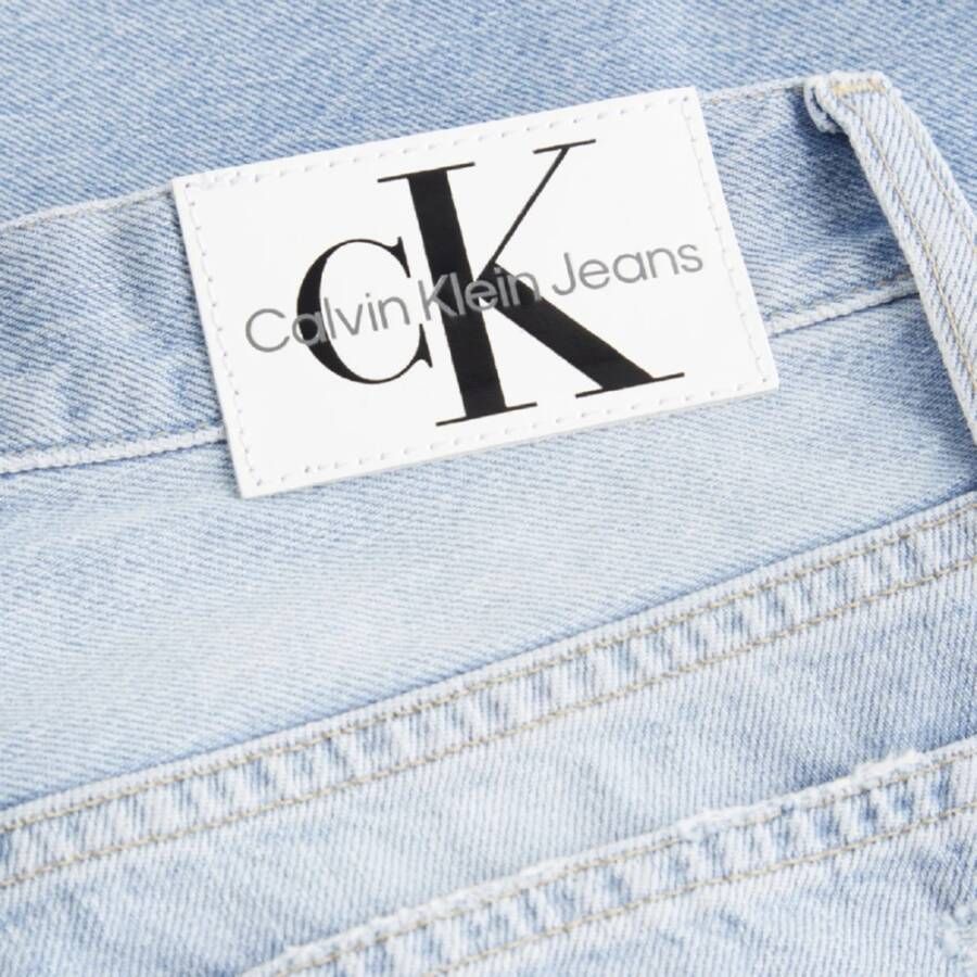 Calvin Klein Women Clothing Jeans Denim Ss23 Blauw Dames