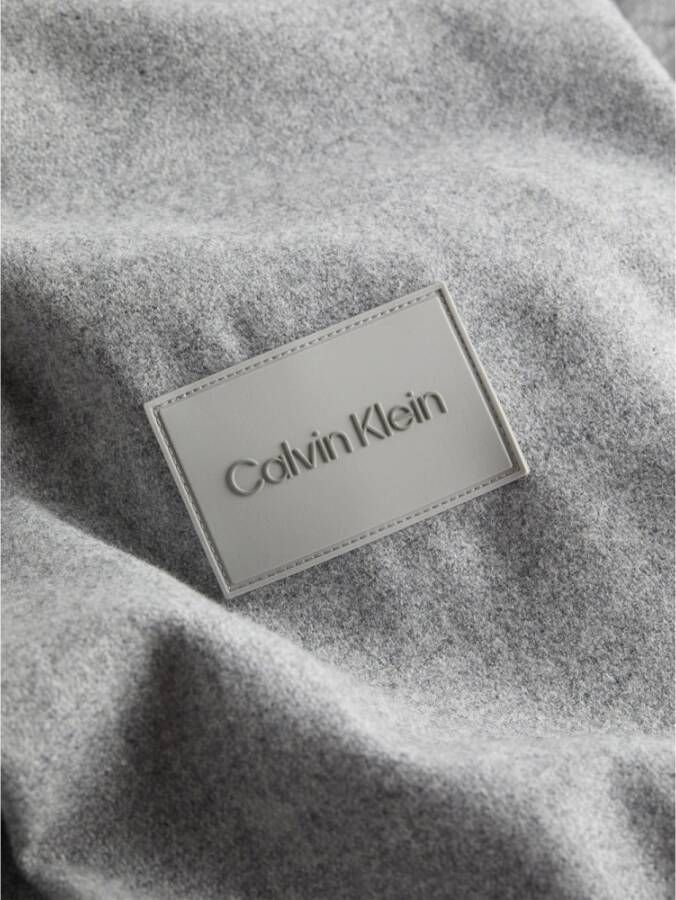 Calvin Klein Casual Shirts Grijs Heren