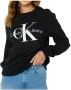 Calvin Klein Sweatshirt CORE MONOGRAM SWEATSHIRT met jeans logo-opschrift & monogram - Thumbnail 8