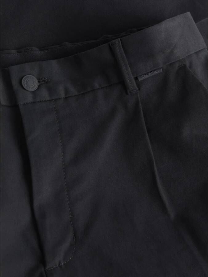 Calvin Klein Cropped Trousers Zwart Heren