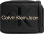 Calvin Klein Zwarte Schoudertas Sculpted Camera Bag18 Mono - Thumbnail 9