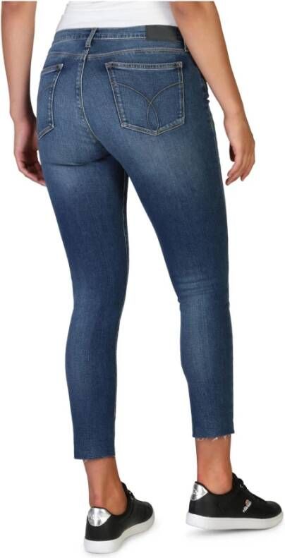 Calvin Klein Dames Skinny Jeans Blauw Dames