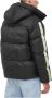 Calvin Klein Logo Gewatteerde Jas Black Heren - Thumbnail 2