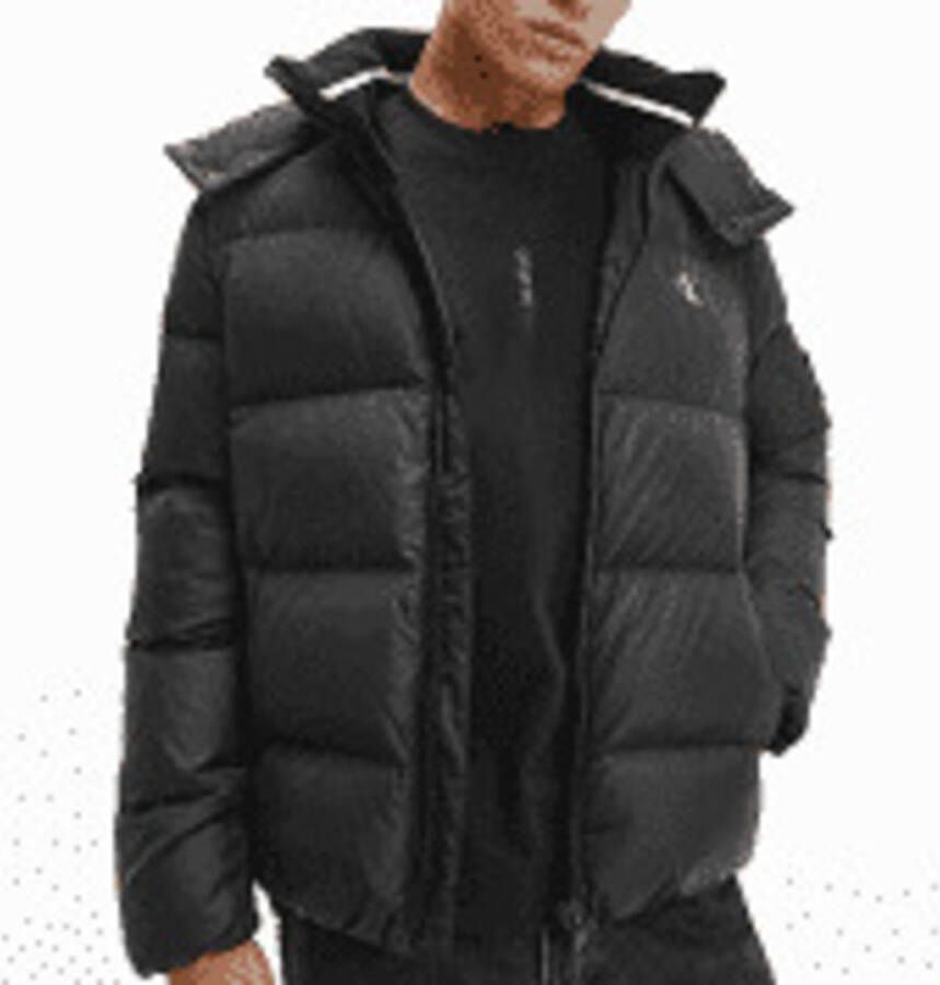 Calvin Klein Down Jackets Zwart Heren