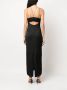 Calvin Klein Zwarte Slip Jurk met Uitgesneden Details Black Dames - Thumbnail 2