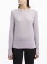 Calvin Klein Gezellige wollen gebreide trui met uniek mouwontwerp Purple Dames - Thumbnail 2