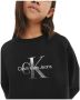 Calvin Klein Gradient Monogram Flare Dress Zwart Dames - Thumbnail 3
