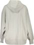 Calvin Klein Grijze hoodie met rits en logo Gray - Thumbnail 2