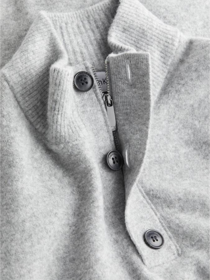 Calvin Klein Grijze Sweatshirt voor Heren Gray Heren