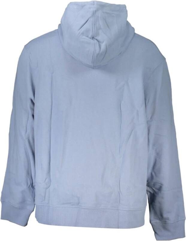 Calvin Klein Heren hoodie met logo print Blauw Heren