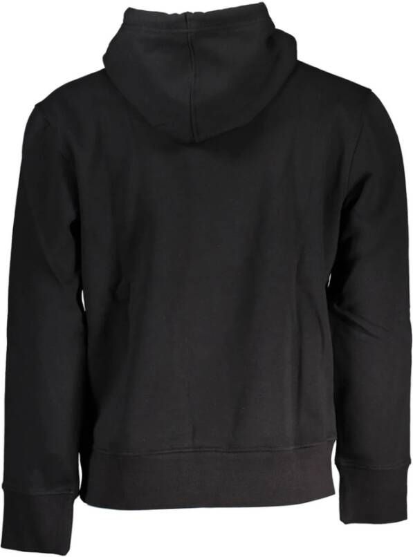 Calvin Klein Heren Hoodie van Fleece met Borduursel Zwart Heren