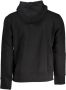 Calvin Klein Zwarte Institutional Hoodie met Wit Logo Black Heren - Thumbnail 5
