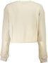 Calvin Klein Jeans Beige Sweatshirt met Turtleneck voor Dames Beige Dames - Thumbnail 2