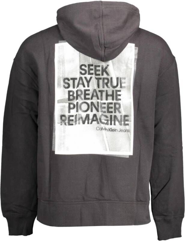 Calvin Klein hoodie Zwart Heren