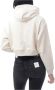 Calvin Klein Witte katoenen trui met capuchon Wit Dames - Thumbnail 9