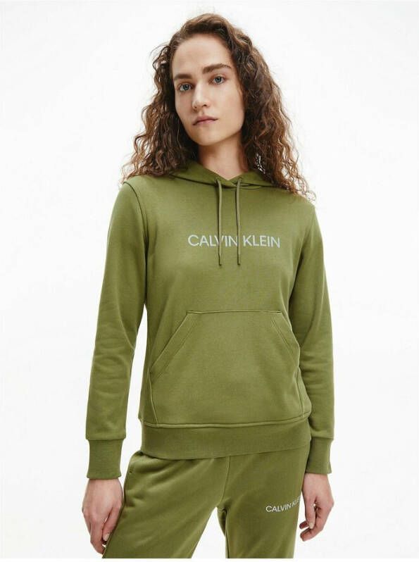 Calvin Klein Hoodies Groen Dames