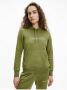 Calvin Klein Performance Hoodie Groen Reflecterend Logo Green Dames - Thumbnail 2