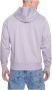 Calvin Klein Stacked Archival Hoodie Purple Heren - Thumbnail 4