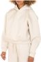 Calvin Klein Geborduurde Hoodie Comfortabel en stijlvol Beige Dames - Thumbnail 2