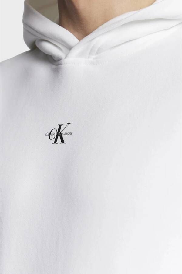 Calvin Klein Hoodies Wit Heren