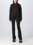 Calvin Klein Zwarte katoenen trui met capuchon en logo Zwart Heren - Thumbnail 5