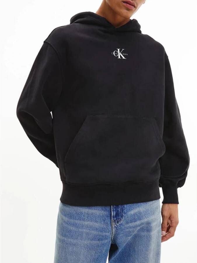 Calvin Klein Hoodies Zwart Heren